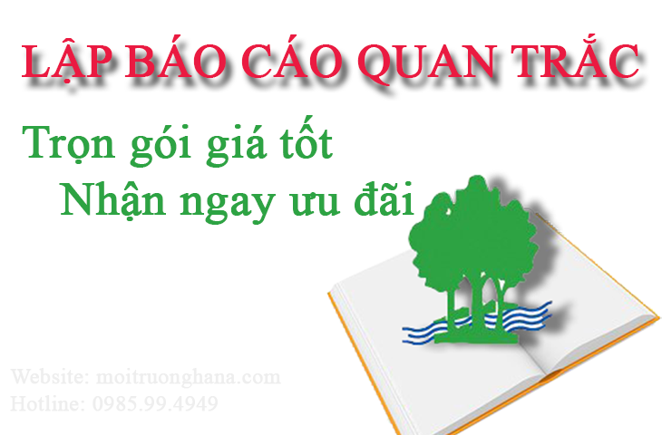 Lập báo cáo quan trắc môi trường theo thông tư 43